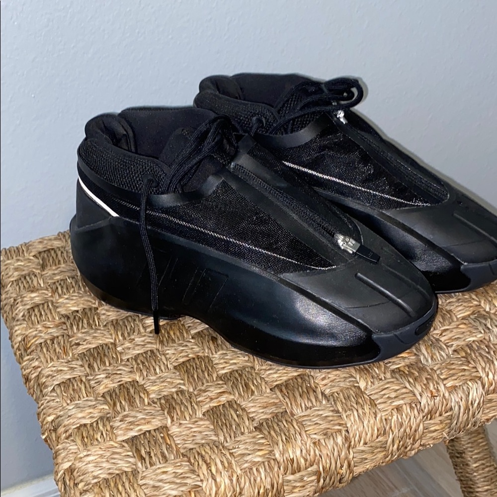 adidas Originals Black Futuristic Sneakers